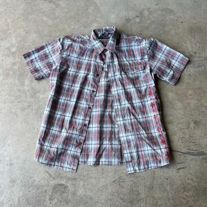 gotcha y2k button up Mens size L Large